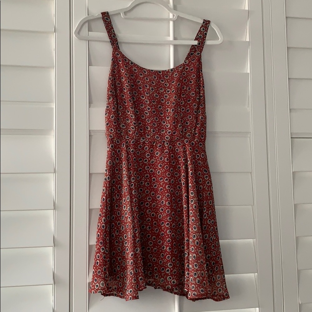 Floral Red Dress - Lucas Couture